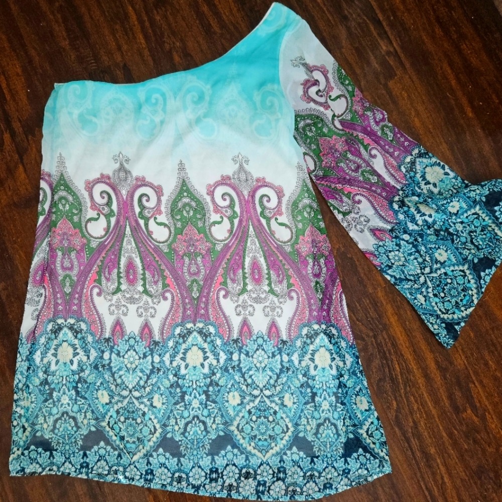 One shoulder dress S